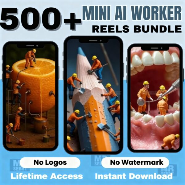 500+ MINI AI WORKER REEL BUNDLE